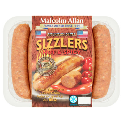 American Style Hot & Spicy Sizzlers 500g thumbnail 2