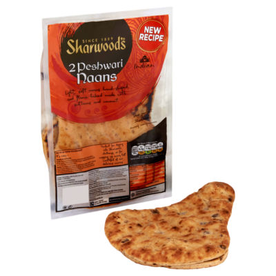 2 Peshwari Flame-Baked Naan Breads thumbnail 3