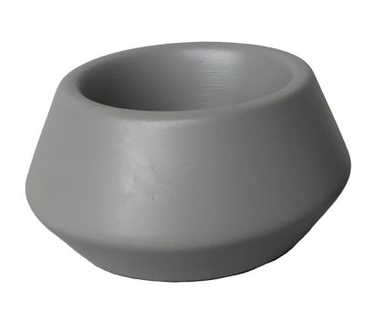 Grey Tealight Holder thumbnail 2