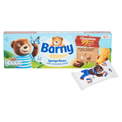 Barny 5 pack Chocolate Soft Baked Bears 125g (5 X 25g) thumbnail 3