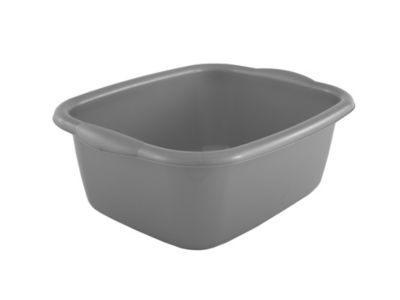 Silver Rectangle Washing Up Bowl thumbnail 2
