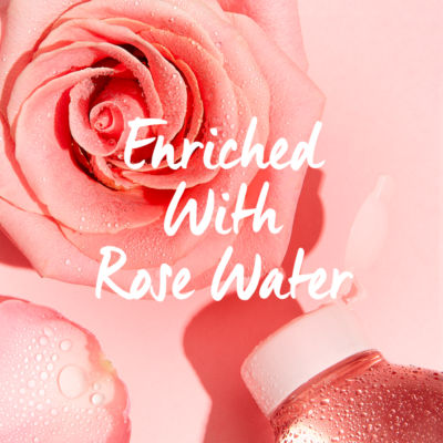 Micellar Rose Water, Gentle face Cleanser & Makeup Remover, Cleanse & Glow Formula, 400ml thumbnail 3