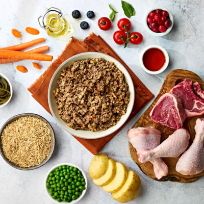 Natural Dog Food Chicken & Lamb with Rice and Vegetables Adult Dog 1 to 7 Years 400g thumbnail 4