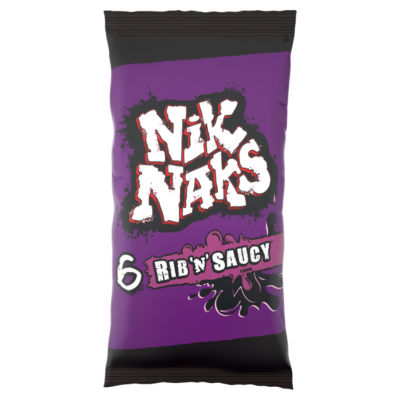 Rib 'N' Saucy Multipack Crisps 6 Pack thumbnail 2