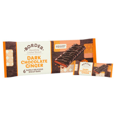 Dark Chocolate Ginger Bars 6 x 24g (144g) thumbnail 3