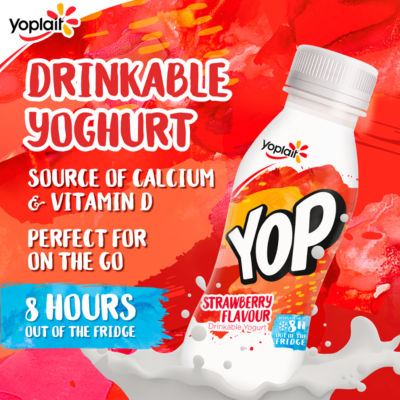 Strawberry Drinking Yoghurt 4 x 180g thumbnail 3