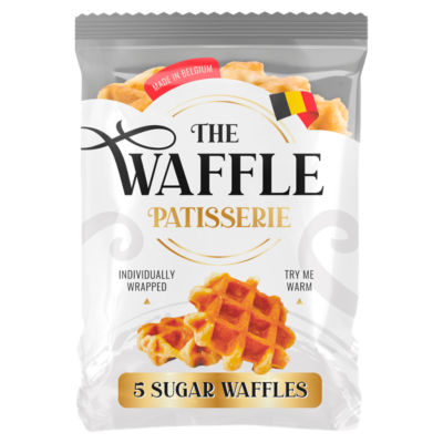 The Waffle Patisserie 5 Sugar Waffles