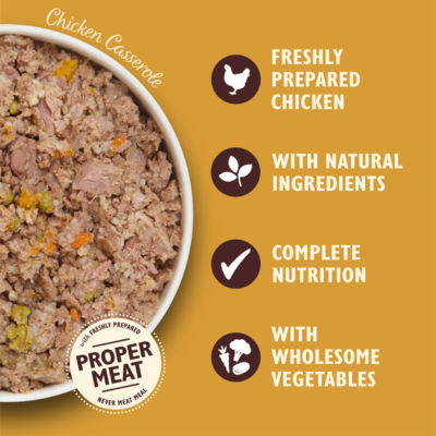 Chicken & Turkey Casserole Adult Wet Dog Food 150g thumbnail 4