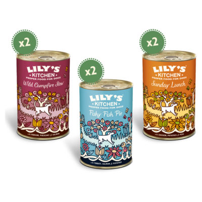 Grain Free Multipack Adult Wet Dog Food 6 x 400g thumbnail 3