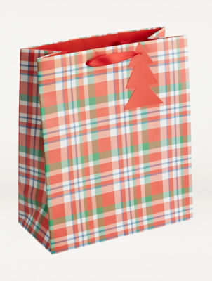 Tartan Large Gift Bag