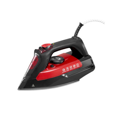 Red Steam Iron