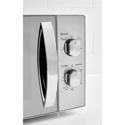 700W Manual Microwave - Stainless Steel thumbnail 4