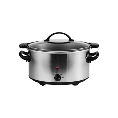 5L Stainless Steel Manual Slow Cooker thumbnail 2