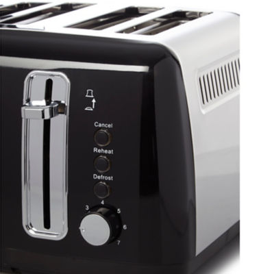 Black 4 Slice Toaster thumbnail 3