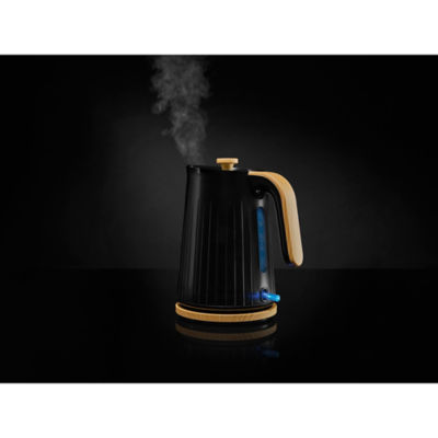 Black And Wood Textured Scandi Fast Boil Kettle 1.7L thumbnail 5