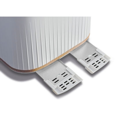 White And Wood Scandi 4 Slice Toaster thumbnail 4
