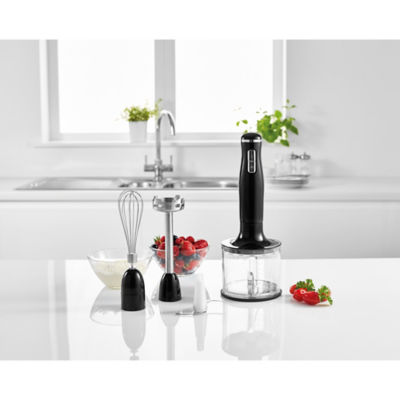 Black Glossy 3 In 1 Hand Blender thumbnail 3
