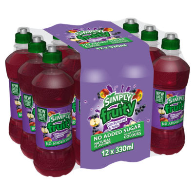 Fruity Blackcurrant & Apple 12 x 330ml