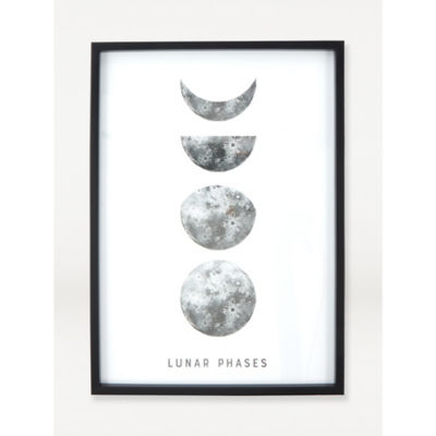 Luna Phases Framed Print thumbnail 2