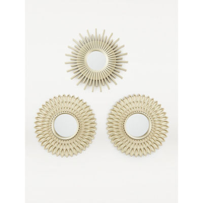 Sun Burst Mirrors Gold 3pk thumbnail 2