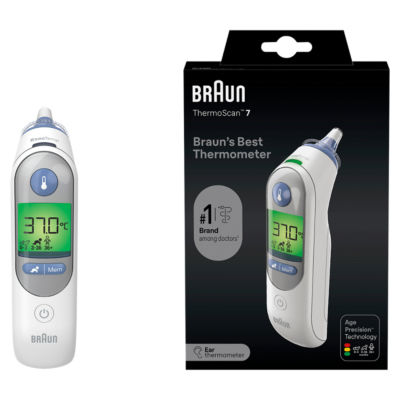 ThermoScan® 7 Ear thermometer | Age Precision® Technology | Colour-coded Digital Display | Baby and Infant Friendly | #1 Brand among doctors1 thumbnail 3