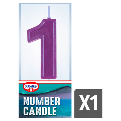 Number One Birthday Candle thumbnail 2