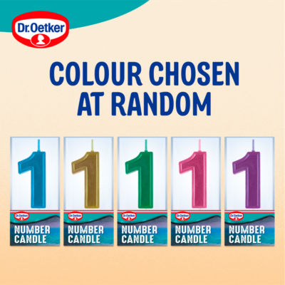 Number One Birthday Candle thumbnail 3