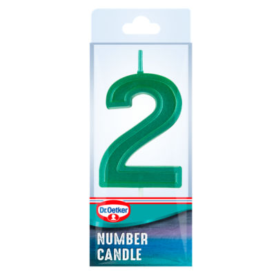 Number Two Birthday Candle thumbnail 4