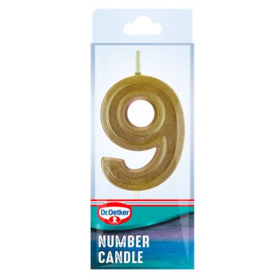 Number Nine Birthday Candle thumbnail 4
