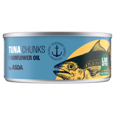 Tuna Chunks in Sunflower Oil 145g thumbnail 2