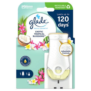 Electric Scented Oil Plug In Holder & Refill Tropical Blossom 20ml