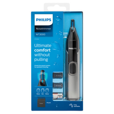 Series 3000 Cordless Nose Trimmer, Ear and Eyebrow Trimmer - NT3650/16 thumbnail 2