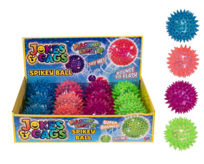 Light Up Spikey Ball (Colour may vary - Age 3+ Years) thumbnail 2