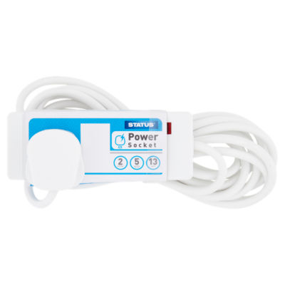 2 Socket, 5m Extension Lead - 13amp thumbnail 2