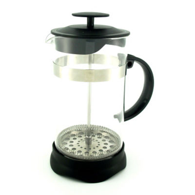 Large Black Cafetiere