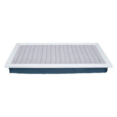 Grey Chevron Laptray