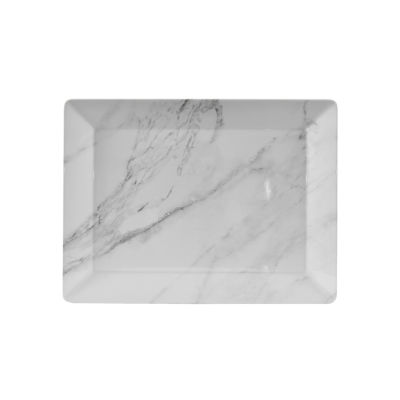 Marble Effect Melamine Serving Platter thumbnail 2