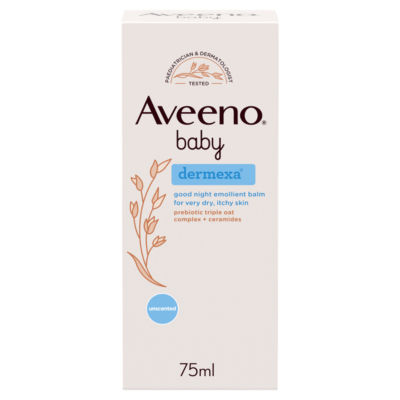 AVEENO Baby Dermexa Good Night Emollient Balm, 75 ml thumbnail 2