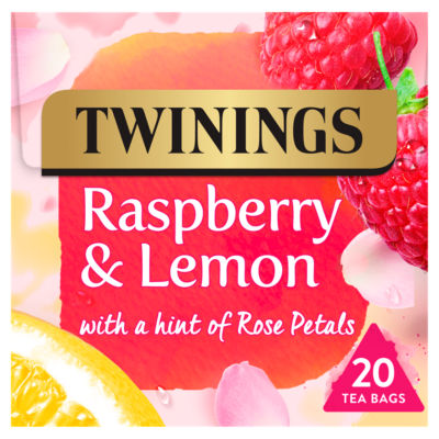 Raspberry & Lemon 20 Tea Bags 40g thumbnail 2