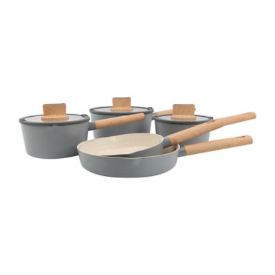 Grey Simplicity 5-Piece Pan Set thumbnail 2