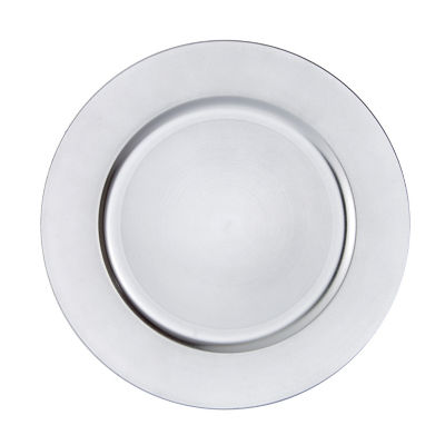 Silver Charger Plate thumbnail 2
