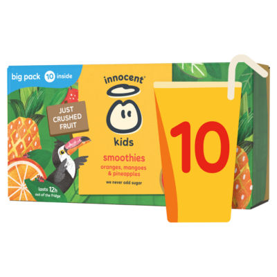 Kids Smoothies Oranges, Mangoes & Pineapples 10 x 150ml thumbnail 2