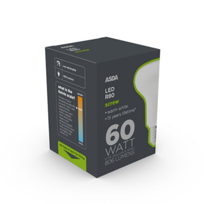 LED R80 Large Screw Lightbulb