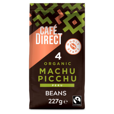 4 Organic Machu Picchu Peru Coffee Beans 200g