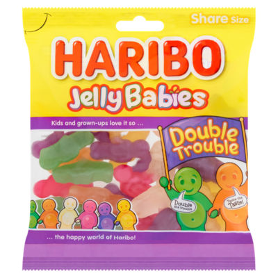 Haribo Jelly Babies Double Trouble 175g