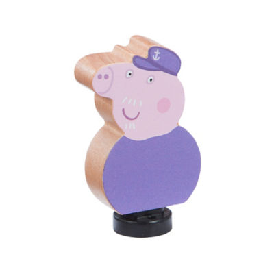 Wooden Grandpa Pigs Train thumbnail 5