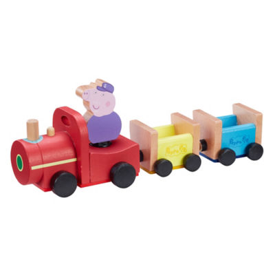 Wooden Grandpa Pigs Train thumbnail 6
