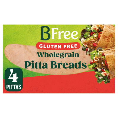 Gluten Free Wholegrain Pitta Breads 4 Pack thumbnail 2