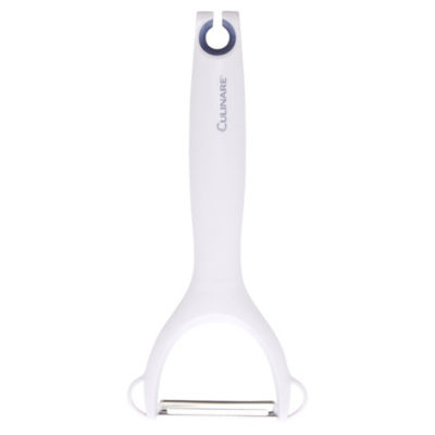 Culinare Safety Y Peeler, White