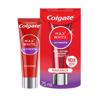 Max White Ultimate Radiance Teeth Whitening Toothpaste 75ml thumbnail 2